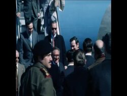 SYND 14 2 75 US SECRETARY OF STATE, HENRY KISSINGER VISITS SYRIA News Clip
