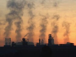 Petroleum Refinery Stock Footage