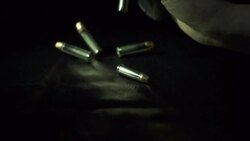 Slow Motion of Bullet Falling Stock Footage