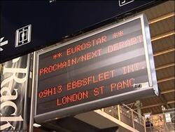 WRAP Stranded passengers in France,  Germany News Clip