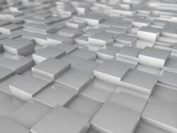 3D CUBES Stock Footage