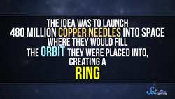 That Time We Gave Earth a Ring Made of Millions of Tiny Needles Instructional Video