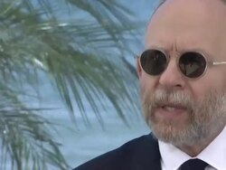 INTERVIEW: Bob Balaban on Wes Anderson's popularity at Moonrise Kingdom Interviews: 65th Cannes Film Festival at Carlton Beach on May 17, 2012 in Cannes, France (Footage by WireImage Video/Getty Images) Stock Footage