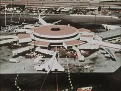 Supersonic Preview part 1 - the Concorde shown on the runways of various international airports, c.1976 Stock Footage