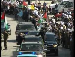 Palestinian president touring West Bank city of Hebron News Clip