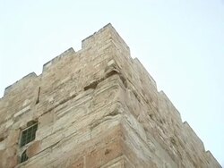 Corner of Jerusalem Stock Footage