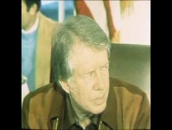 SYND 30 1 77 JIMMY CARTER PRESS CONFERENCE ON WEATHER AND ENERGY News Clip