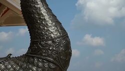 Dragon Buddhism Stock Footage