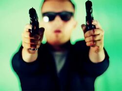 aiming Stock Footage