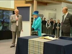 Queen and Prince Philip visit Manchester News Clip