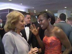 Barbara Walters at White House Correspondents Dinner Stock Footage