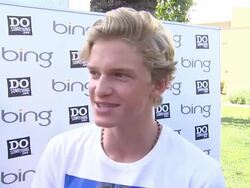 INTERVIEW: Cody Simpson at Bing And DoSomething.org Kick Off The Bing Summer Of Doing At HOLA  Stock Footage