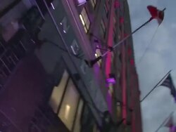 EVENT CAPSULE REPORTER/CHYRON: 10th Anniversary of Estee Lauder Raising Funds for Breast Cancer Stock Footage