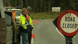 WRAP Search delayed for 29 miners, presser, mine day shots News Clip