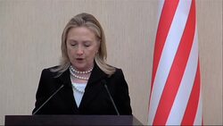 CLINTON COMMENTS ON SYRIA UNREST News Clip