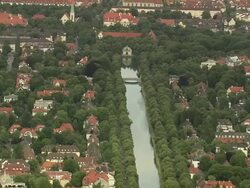 Reveal Of Munich Natural History Museum Stock Footage