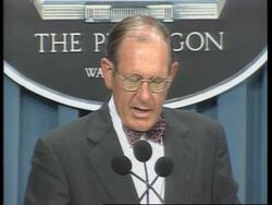 USA: PENTAGON ANNOUNCE SECOND MISSILE ATTACK ON IRAQ News Clip