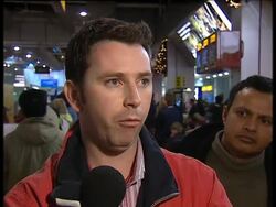 Tourists comment after returning from quake areas News Clip