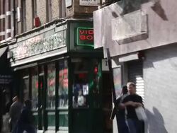 Brewer St Zoom Stock Footage