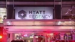 A suburban Chicago hotel hosting an annual furries convention, the Midwest FurFest, was forced to evacuate after chlorine powder was discovered in a stairwell. (Dec. 7) News Clip