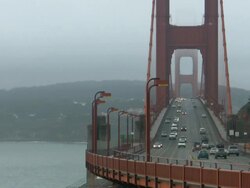 Golden Gate Bridge Stock Footage