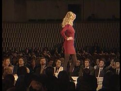 Russia - Schiffer Appears At Fashion Show News Clip