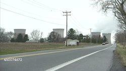 Cooling towers of Three Mile Island nuclear plant News Clip