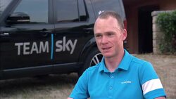 Interview with Chris Froome during Tour De France Part 7 News Clip