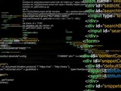 Program code Stock Footage