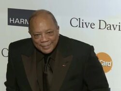 Quincy Jones at Pre-GRAMMY Gala & Salute To Industry Icons With Clive Davis Honoring Antonio L.A. Reid 2/9/2013 in Beverly Hills, CA.(Footage by WireImage Video/Getty Images Entertainment Video) Stock Footage