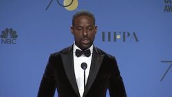 Sterling K. Brown Wins Globe for Best Television Drama Actor News Clip