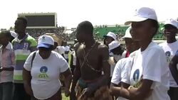 CLEAN : Meckassoua launches presidential election campaign in Bangui News Clip