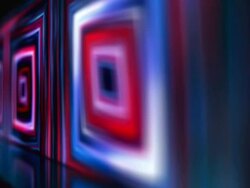 Perspective squares Stock Footage