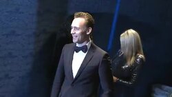 Tom Hiddleston at the HBO's Post Emmy Awards Reception - Arrivals Stock Footage