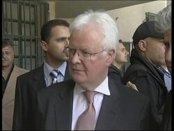 Mideast UN envoy meets Abbas, comments, funeral News Clip