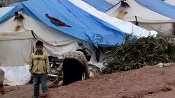 CLEAN : Humanitarian aid for IDPs in Qah News Clip