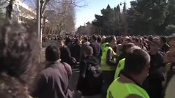 CLEAN : Montenegro: protests as immunity of pro-Russia MPs lifted News Clip