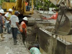 Miami Beach Takes Measures To Protect Against Rising Sea Levels Stock Footage