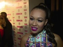 INTERVIEW - Rebecca Ferguson on inspiring women Stock Footage