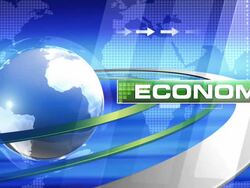 BLUE BUSINESS BACKGROUND Stock Footage