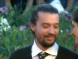 Israel Cardenas; Laura Amelia Guzman at the The Tempest Premiere/Closing Night Red Carpet: 67th Venice Film Festival at Venice . (Footage by WireImage Video/GettyImages) Stock Footage