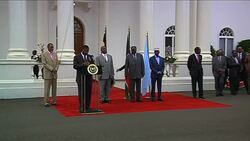 Kenyan, Somali and Ugandan presidents discuss security in Somalia News Clip