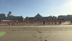 CLEAN : Dutch take a dip to celebrate New Year News Clip