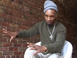 Del the Funky Homosapien Interview (clip 8) Stock Footage