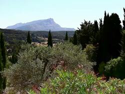 Mont Sainte-Victoire Stock Footage
