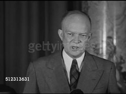 1948: NATIONAL ADVERTISERS CONVENTION: SPEECH: President of Columbia University General Dwight D. Eisenhower talking about US Bill of Rights...'all of those Rights are a bundle...' Instructional Video