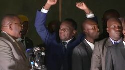 Mnangagwa makes first public appearance to cheers from huge crowd Instructional Video
