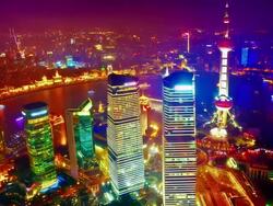 Shanghai Skyscraper Stock Footage