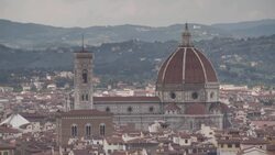 The Duomo in Florence, Italy. Stock Footage