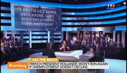 Hollande Stakes His Presidency on Unemployment News Clip
